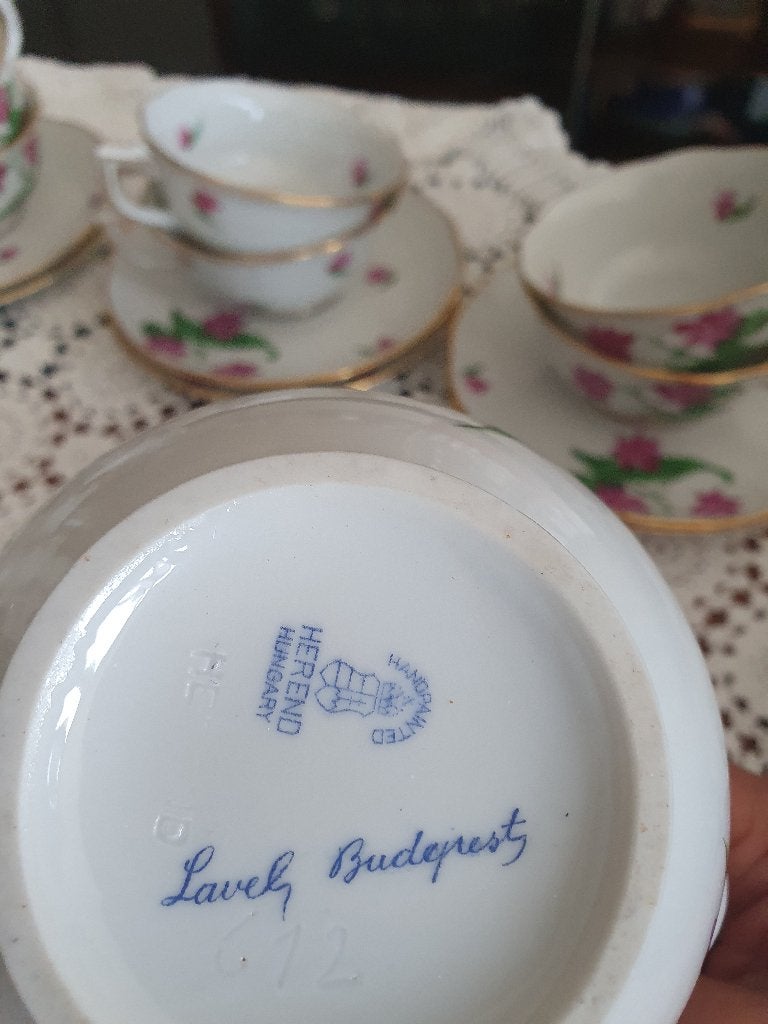 Herend Hungary  (13) set, Antiek en Kunst, Antiek | Porselein, Ophalen