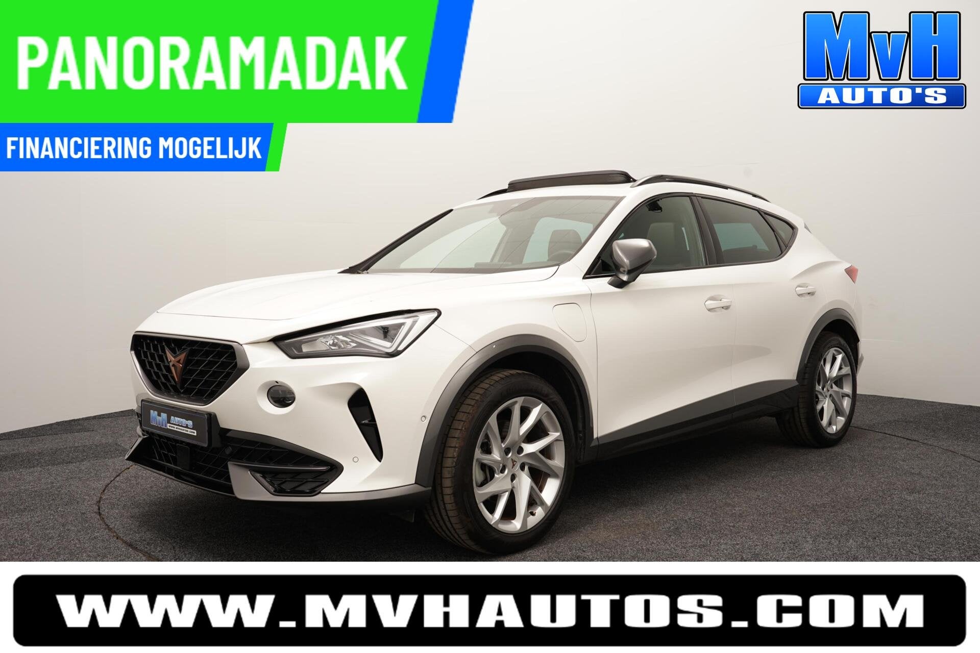CUPRA Formentor 1.4 PHEV|PANO|STUUR.VERW|TREKHAAK|CAM|SOH91%, Gebruikt, 4 cilinders, Formentor, Leder en Stof