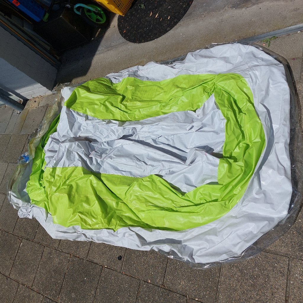 zwembad opblaasbaar wit groen Bestway als nieuw, Minder dan 80 cm, Ophalen of Verzenden, Opzetzwembad, 200 tot 400 cm