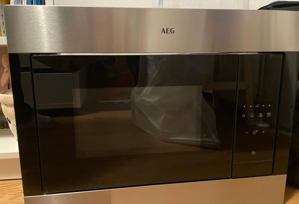 AEG inbouw Combimagnetron, Witgoed en Apparatuur, Magnetrons, Ophalen, Combimagnetron, Gebruikt, Inbouw