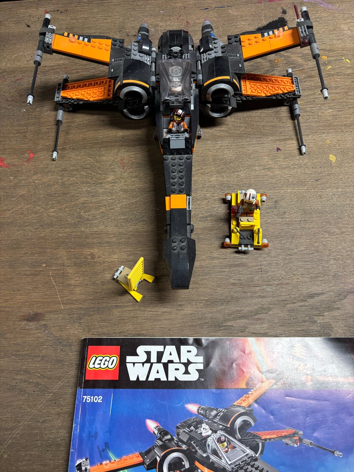 LEGO Star Wars 75102 Poe's X-Wing Fighter, Ophalen of Verzenden, Gebruikt, Overige merken