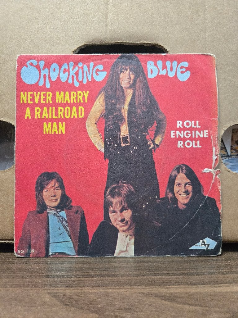 Shocking blue - Never marry a railroad man, 7 inch, Ophalen of Verzenden, Zo goed als nieuw, Pop