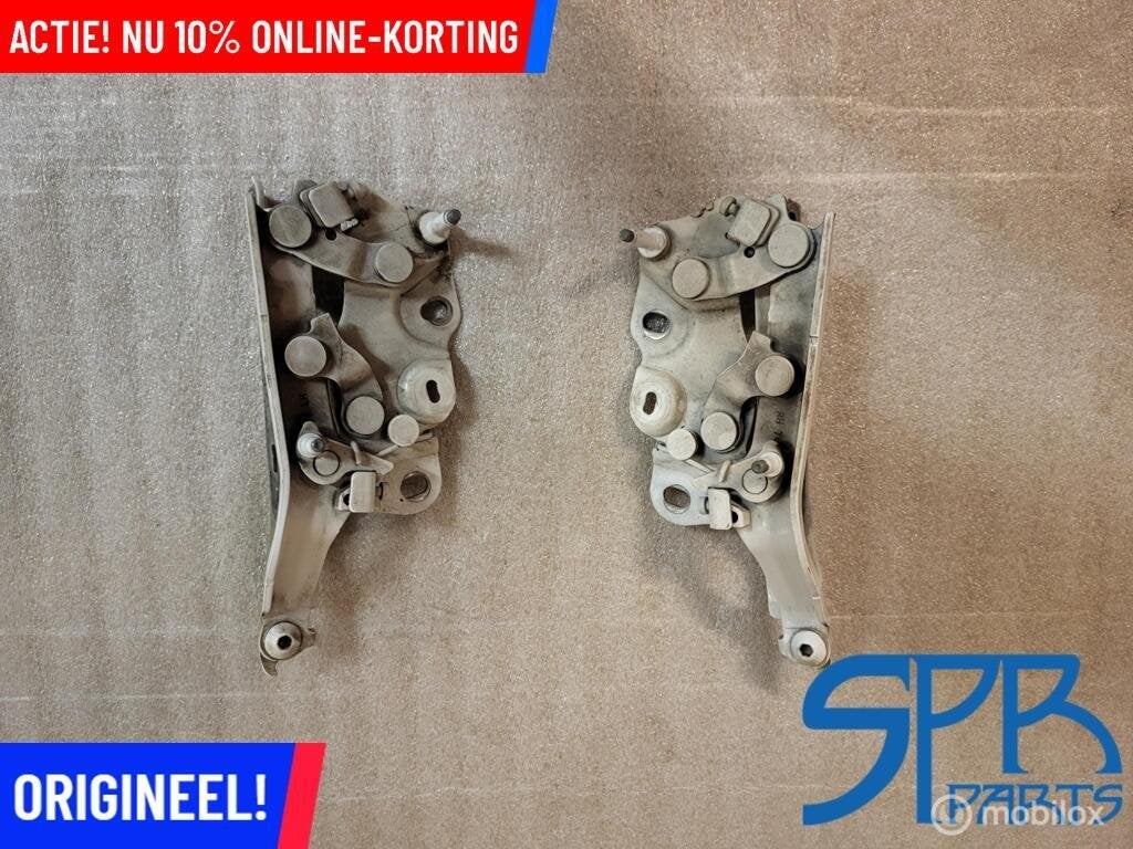 MOTORKAPSCHARNIEREN SET AUDI A3 S3 RS3 8V WIT RECHTS LINKS, Gebruikt, AUDI, Audi, Ophalen of Verzenden
