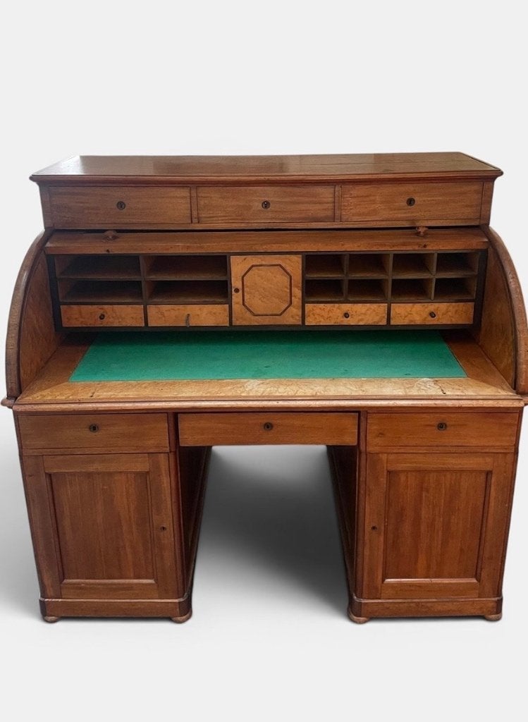 Art Deco stijl rolluikbureau, ca. 1920”, Ophalen, Gebruikt