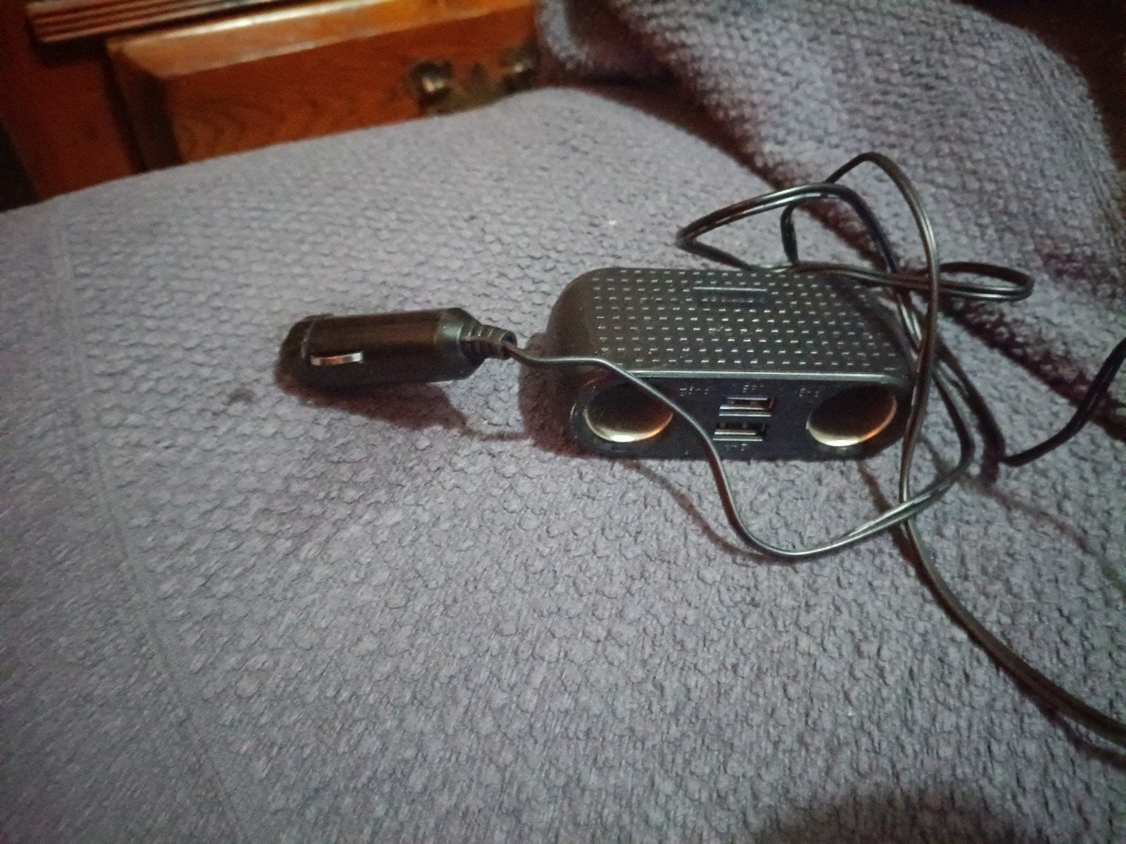 Auto sigarettenaansteker splitter met USB-poorten, Ophalen of Verzenden, Gebruikt