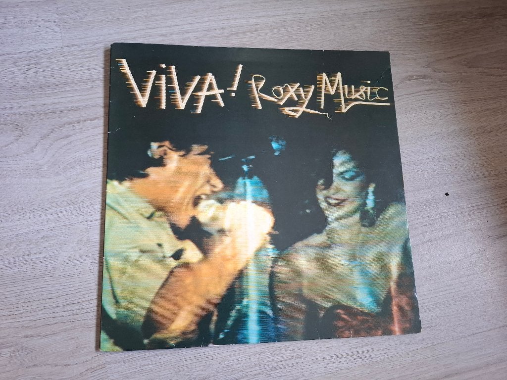 LP Roxy Music – Viva! Roxy Music (The Live Roxy Music Album), Cd's en Dvd's, Vinyl | Rock, LP, Gebruikt, Ophalen of Verzenden
