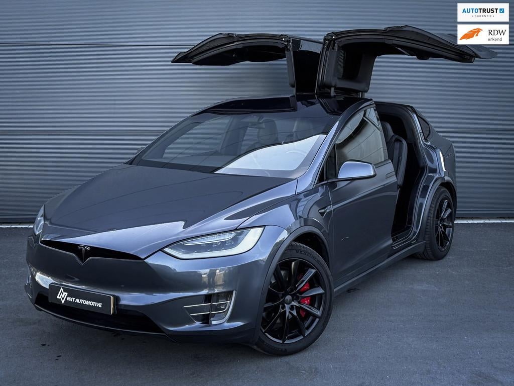 Tesla Model X 100D Performance AWD Autopilot, Stoelverwarmin, Gebruikt, 2433 kg, Origineel Nederlands, Vierwielaandrijving