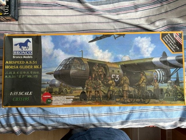 Bronco Models Airspeed A.S.51 Horsa Glider MK.I 1:35 Schaal, Ophalen, Nieuw, 1:35 tot 1:50, Figuur of Figuren