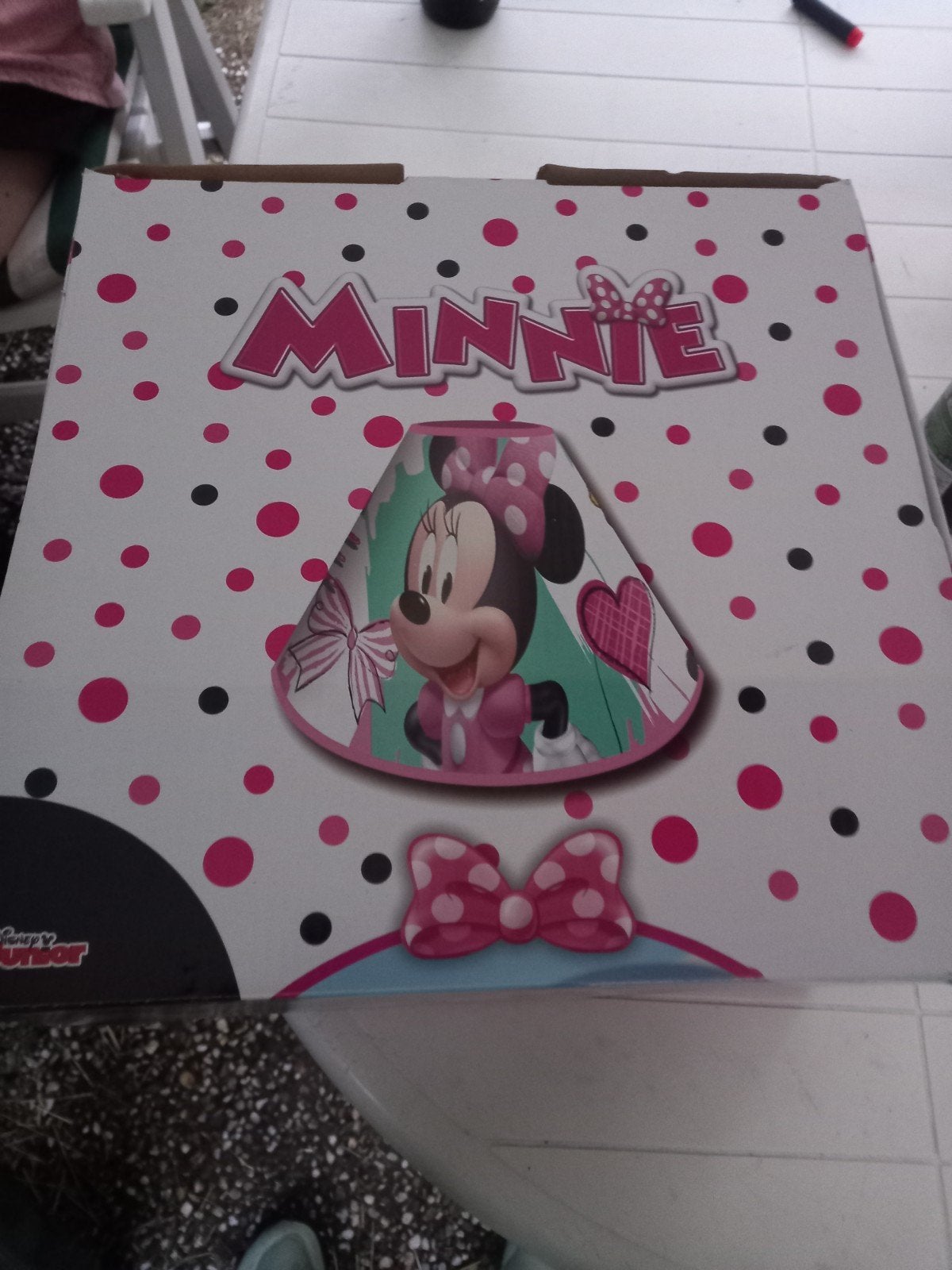Minnie Mouse lamp voor kinderkamer, Nieuw, Ophalen of Verzenden, Disney, Lamp