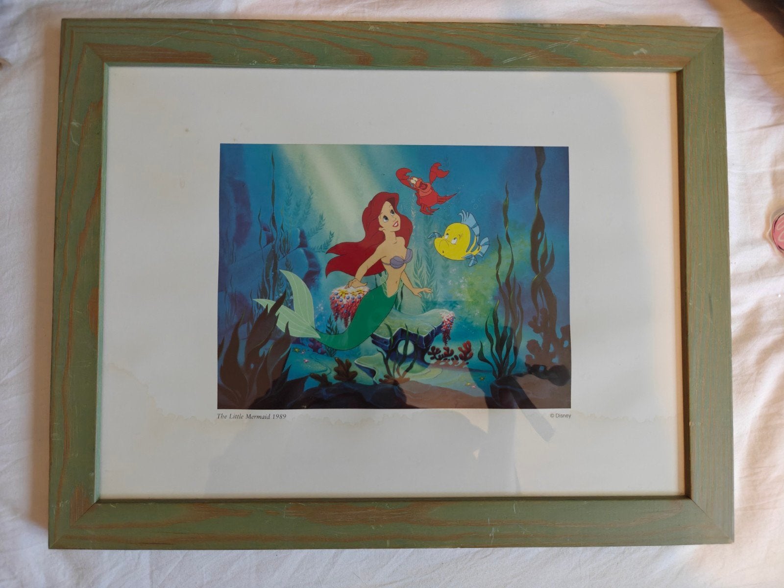 Disney's De Kleine Zeemeermin print, Verzamelen, Disney, Ophalen of Verzenden