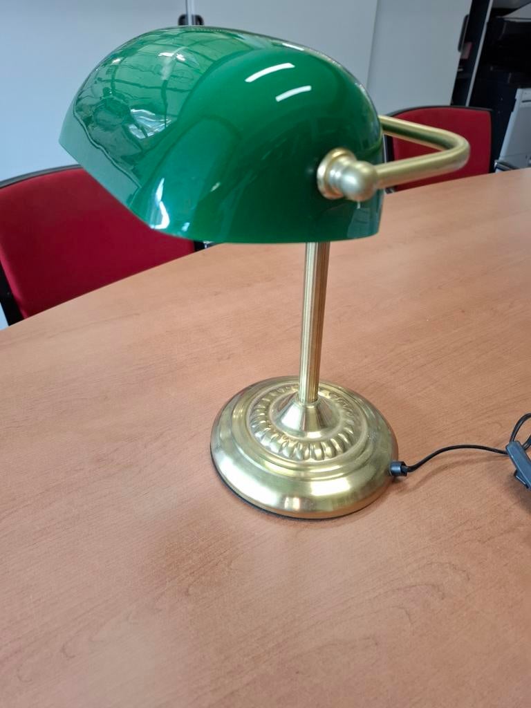 Vintage notaris lamp, Stichting Loods, Ridderspoorstraat 2 Den Bosch, Minder dan 50 cm, Ophalen