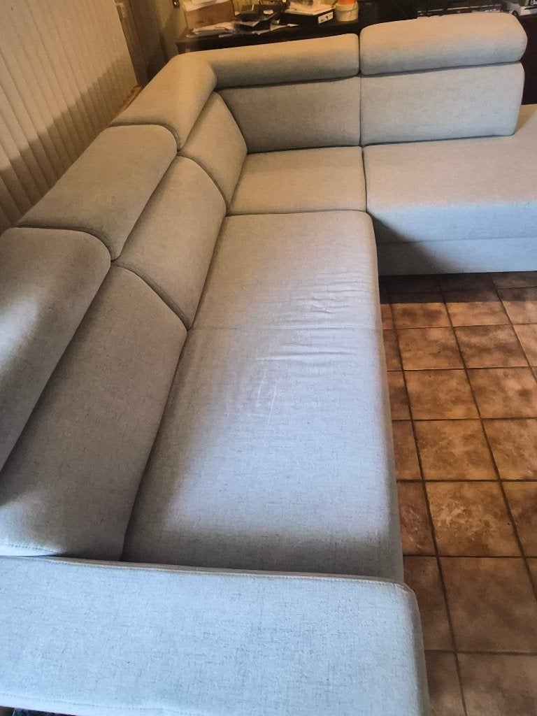 Hoekbank, Huis en Inrichting, Ophalen, 250 tot 300 cm, Gebruikt, Minder dan 75 cm