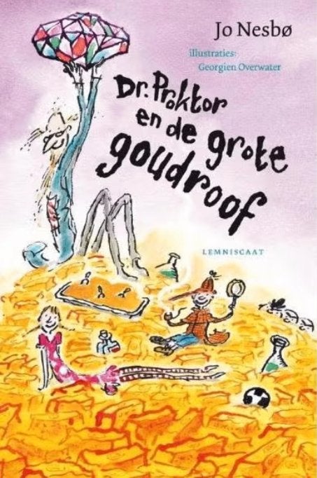 Dr. Proktor en de grote goudroof **, Ophalen of Verzenden, Zo goed als nieuw, Jo Nesbø, Fictie