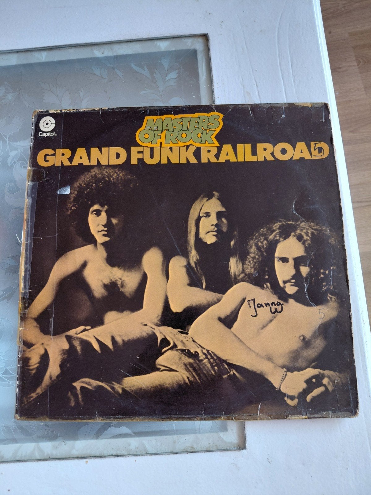Grand Funk Railroad – Masters Of Rock vinyl plaat 1973., Cd's en Dvd's, LP, Gebruikt, Ophalen of Verzenden, 12 inch
