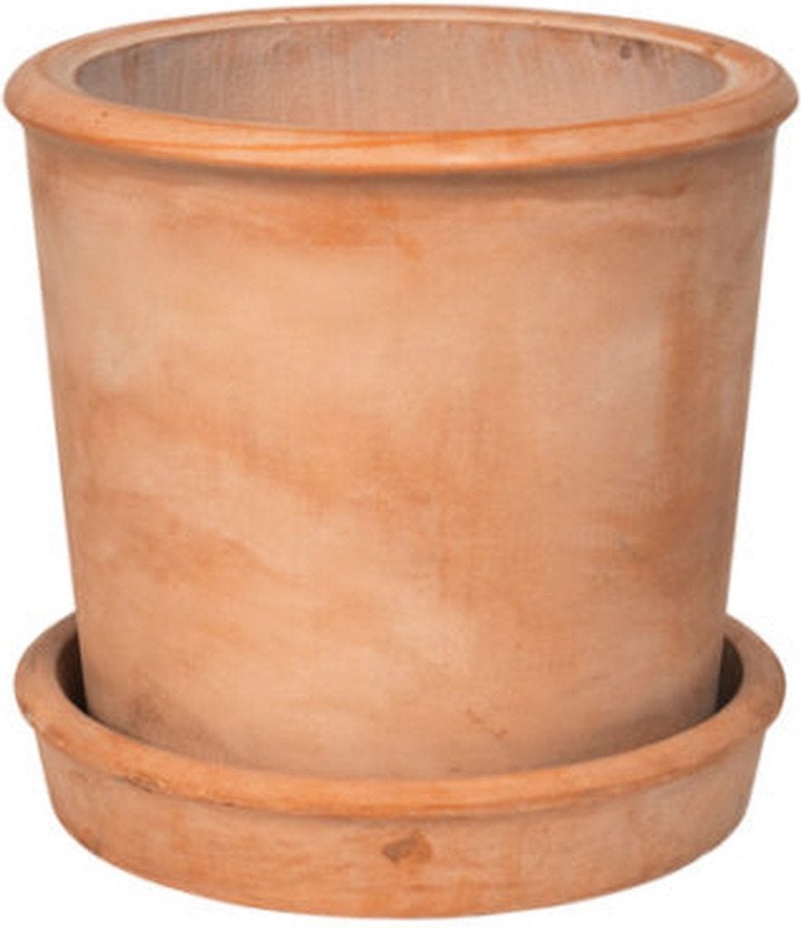 Broste Copenhagen terracotta bloempot 37 cm, Tuin en Terras, Bloempotten, 25 tot 40 cm, Rond, Nieuw, Ophalen of Verzenden