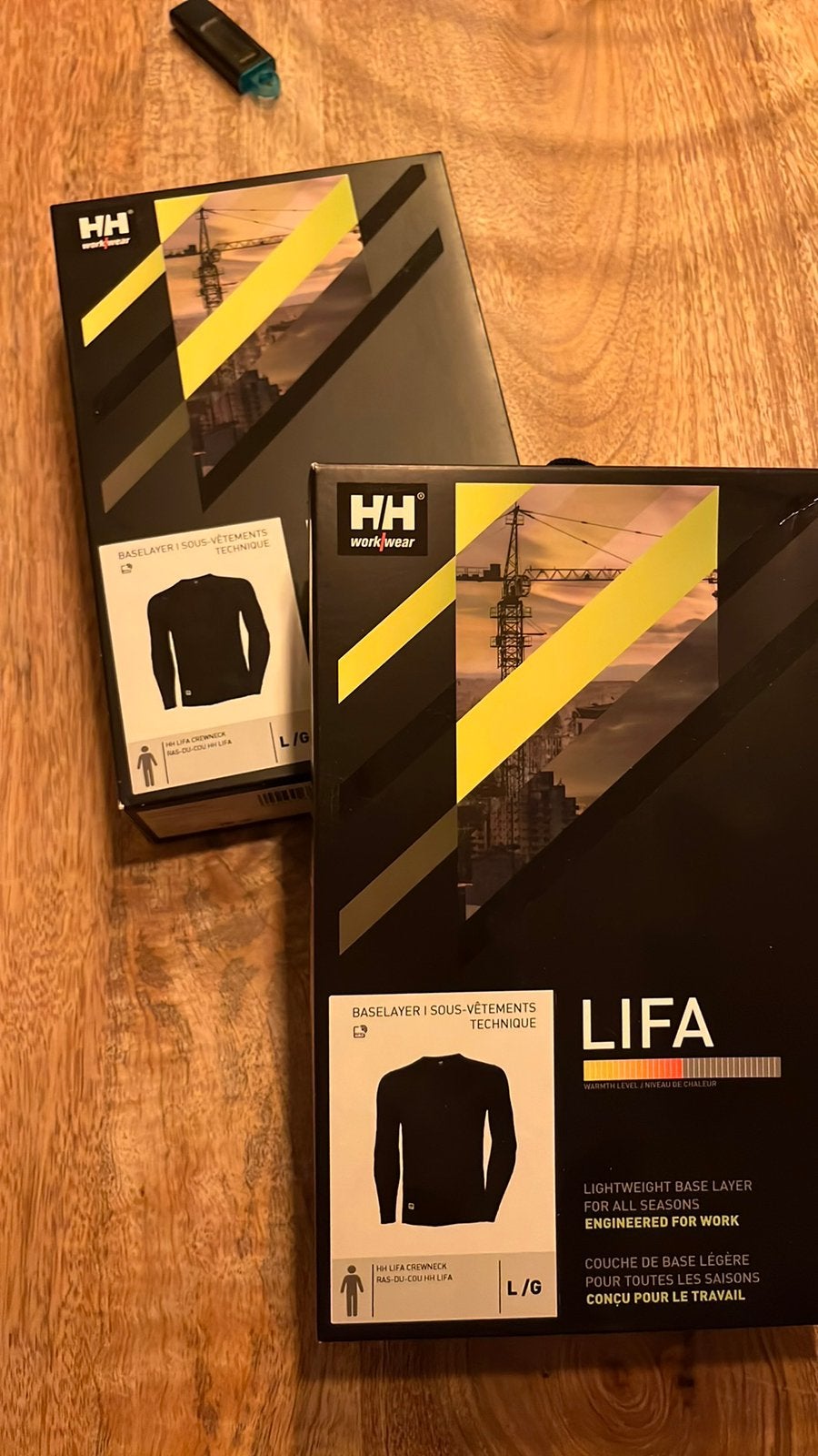 Helly Hansen Black Base layer Top2 L - LIFA Half Zip, Ophalen of Verzenden, Nieuw