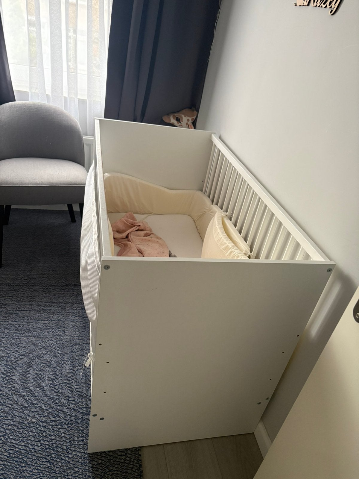 Baby ledikant in nette staat, Ophalen, Zo goed als nieuw, Ledikant