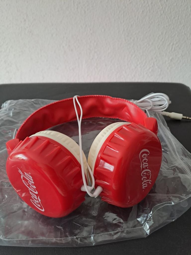 Coca-Cola Koptelefoon - Uniek Design, Ophalen of Verzenden, Nieuw, Op oor (supra aural), Overige merken