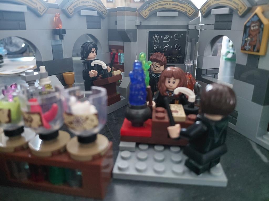 LEGO Harry Potter Zweinstein: Toverdrankenles (76407), Ophalen, Compleet, Lego, Harry Potter