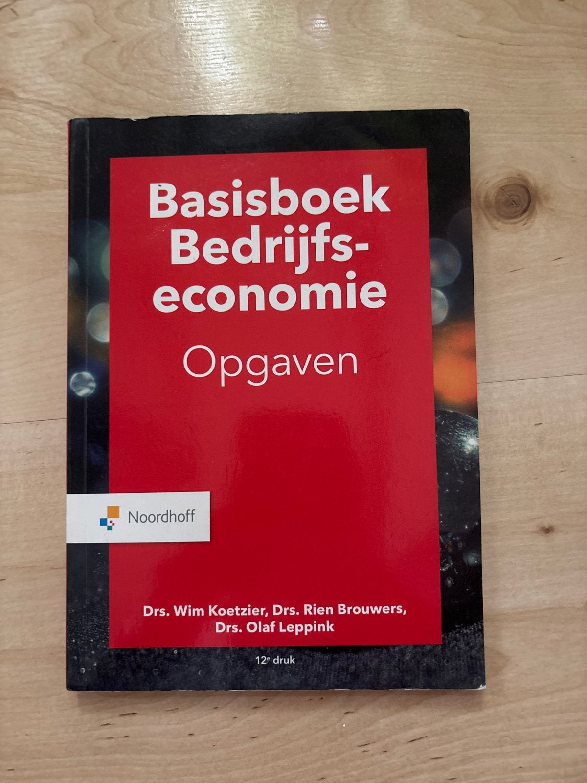 Basisboek Bedrijfseconomie Opgaven - 12e druk, Boeken, Studieboeken en Cursussen, Zo goed als nieuw, LBO, Gamma, Ophalen of Verzenden