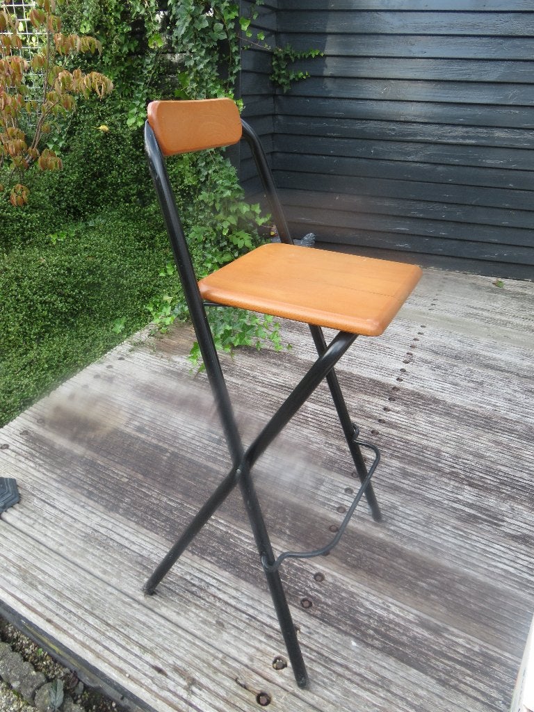 dirigenten stoel, Bruin, Hout, Ophalen of Verzenden, Zo goed als nieuw