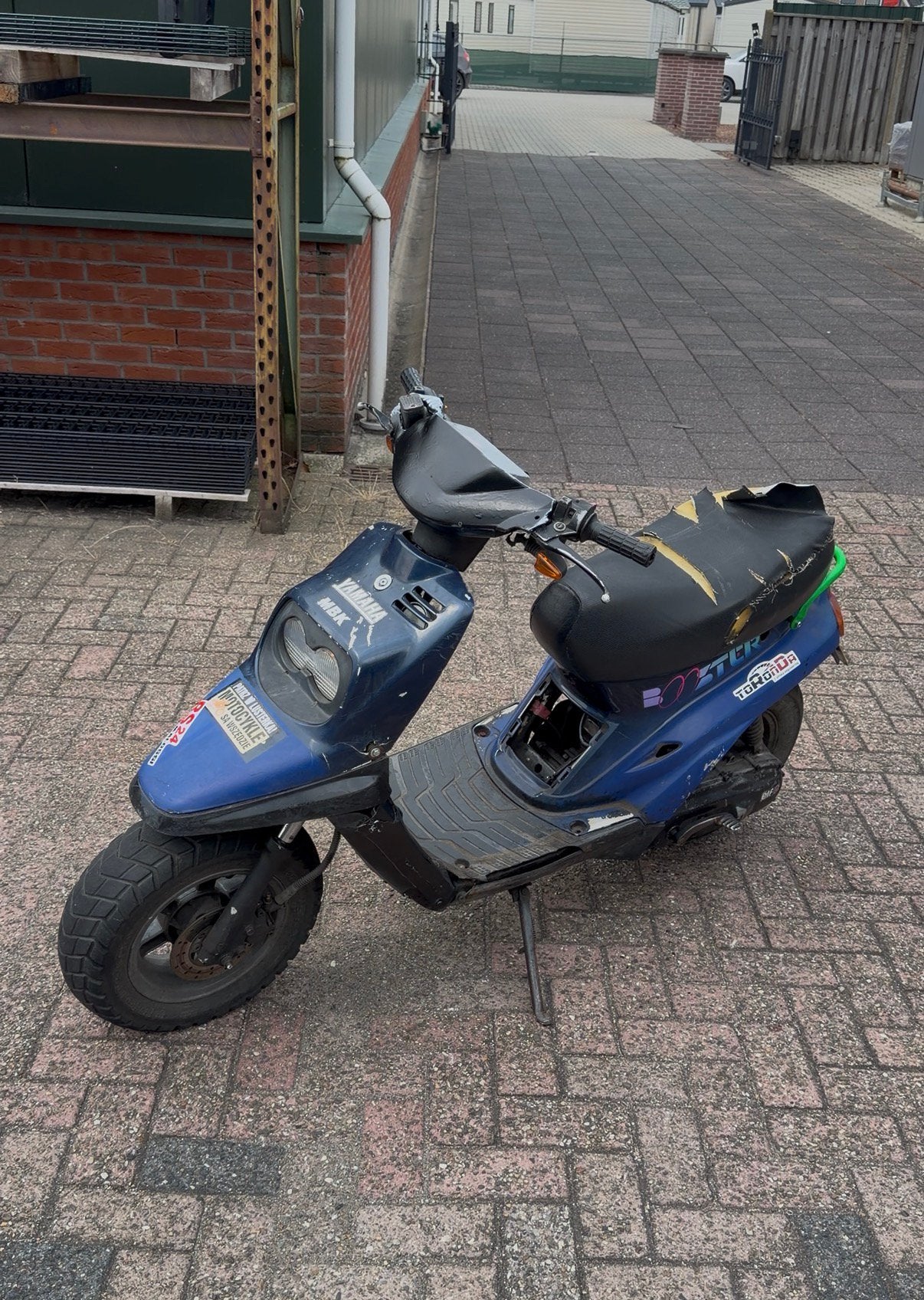 Yamaha Booster 50cc ruilen Fatbike, Ophalen, Zo goed als nieuw, Benzine, Yamaha