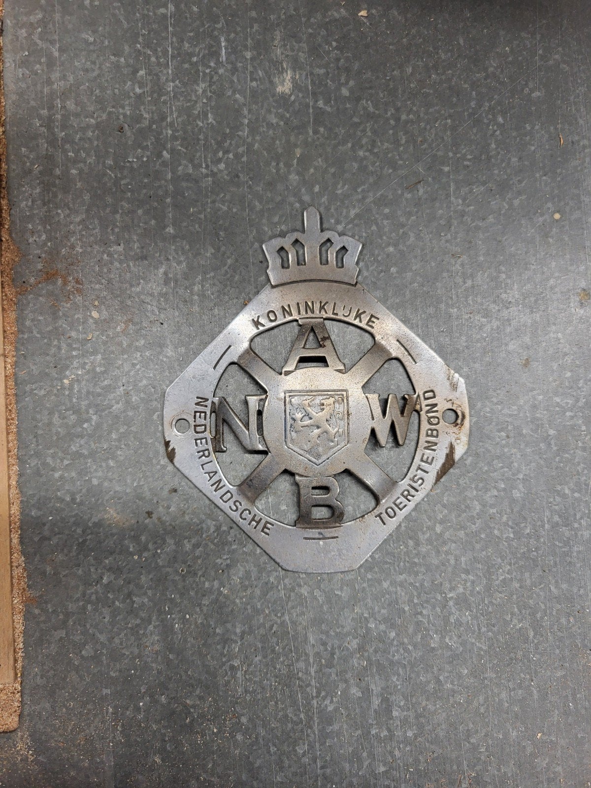Oude Koninklijke Nederlandsche Toeristenbond ANWB badge, Ophalen of Verzenden