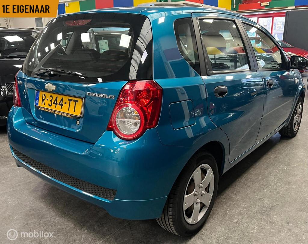Chevrolet Aveo 1.2 16V L 1e Eigenaar - Goed onderhouden, Auto's, Voorwielaandrijving, Stof, 4 cilinders, Bedrijf