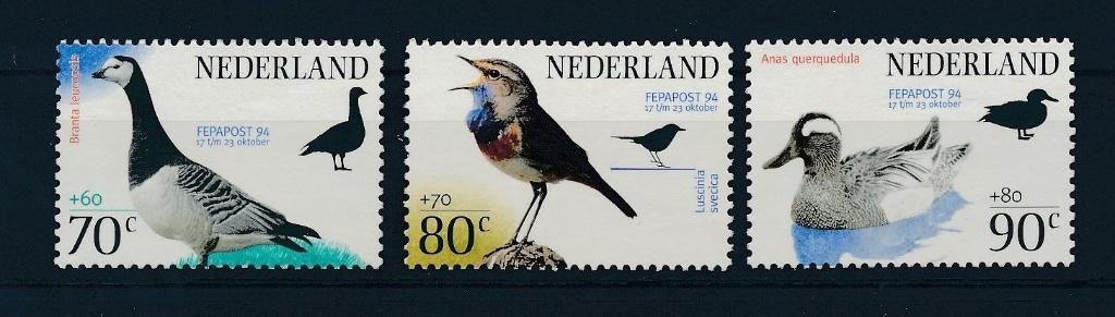 1598 - 1600 (1994) | Postzegeltentoonstelling FEDAPOST 94, Ophalen of Verzenden, Na 1940, Postfris