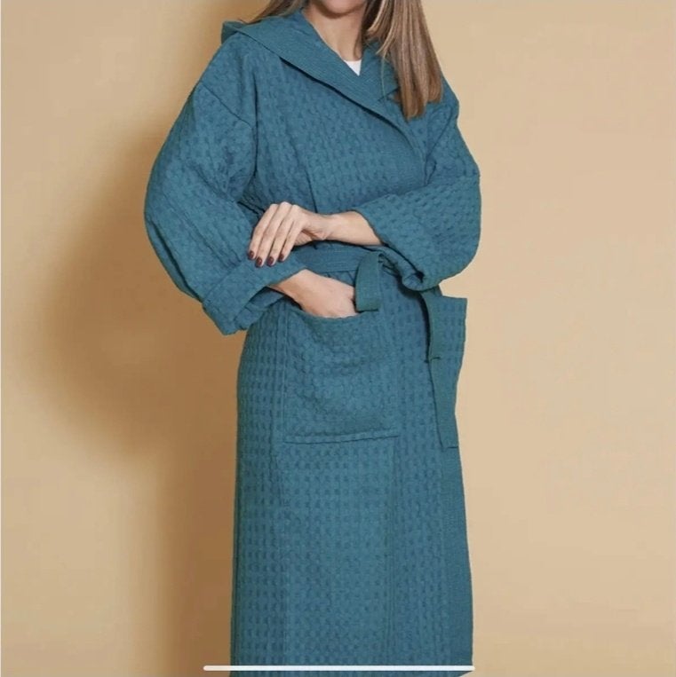 Badjassen voor vrouwen, Ophalen of Verzenden, Nieuw, Blauw, Overige typen