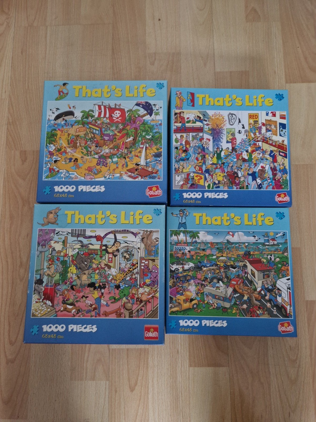 That life puzzels, Ophalen, 500 t/m 1500 stukjes, Zo goed als nieuw