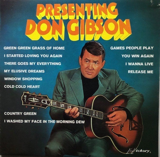 DON GIBSON LP: PRESENTING DON GIBSON, Ophalen of Verzenden, Gebruikt, 12 inch