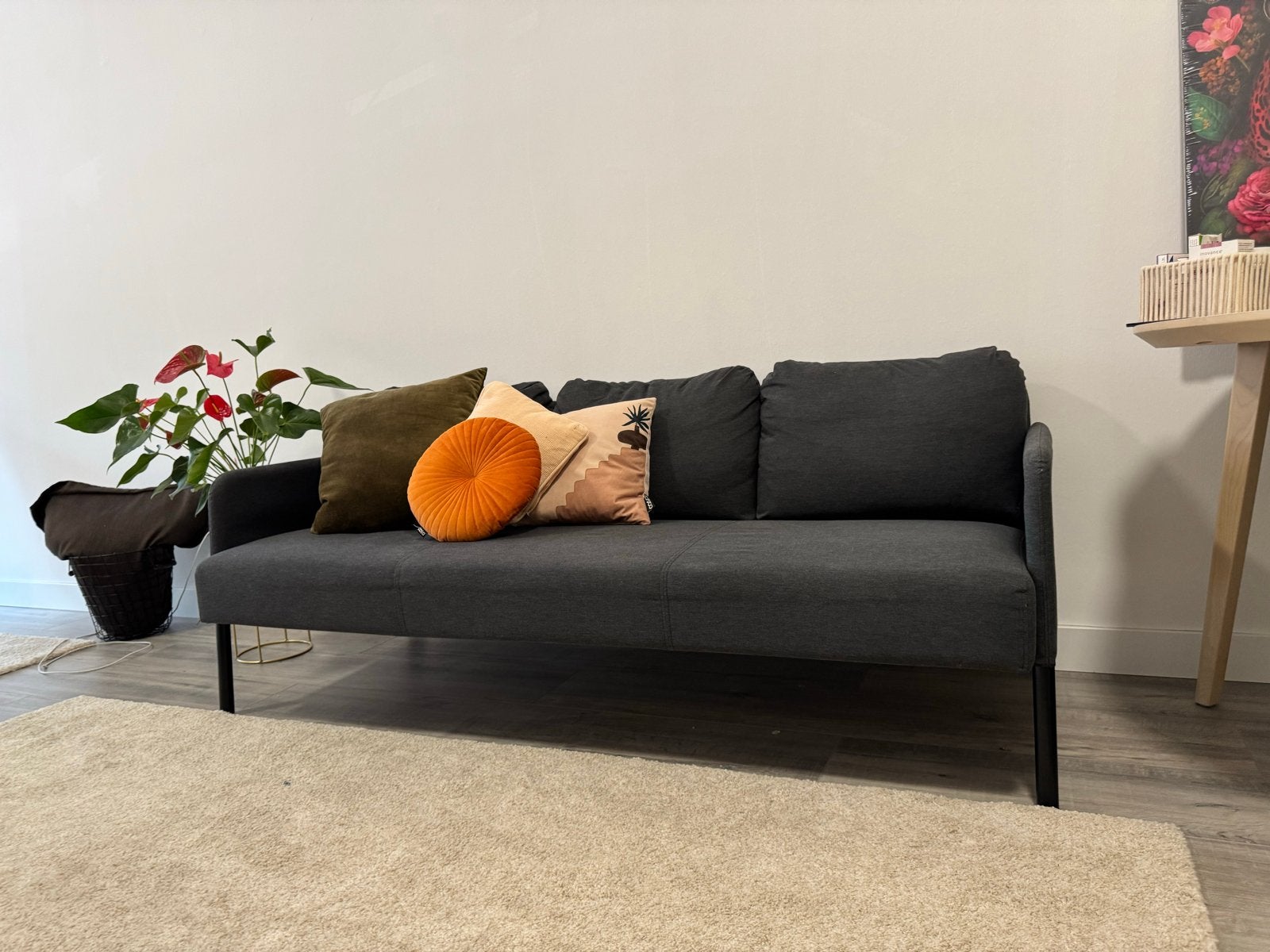 IKEA GLÖSTAD 3-zitsbank - Zo goed als nieuw, Huis en Inrichting, Ophalen, 150 tot 200 cm, Driepersoons, 75 tot 100 cm