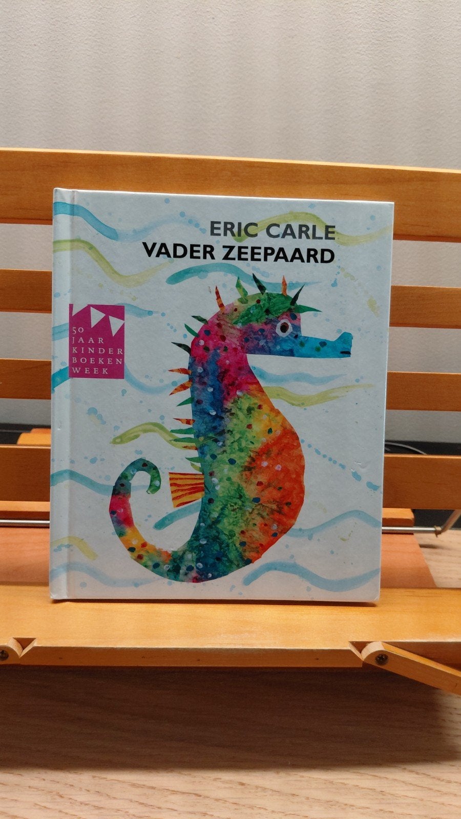 Vader Zeepaard - Eric Carle, Fictie algemeen, Jongen of Meisje, Ophalen of Verzenden, Zo goed als nieuw