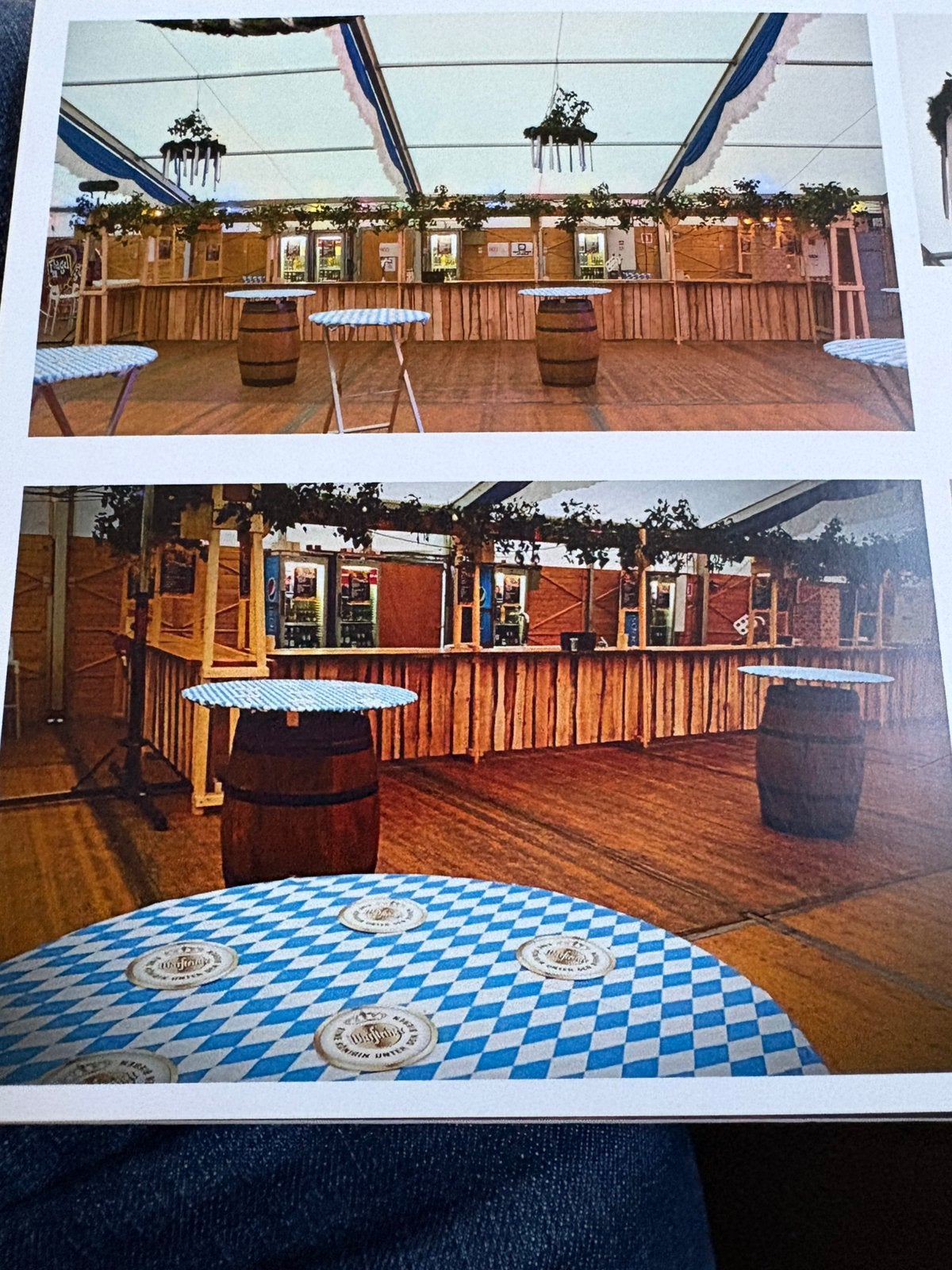 Oktoberfeest meubels, Eén persoon