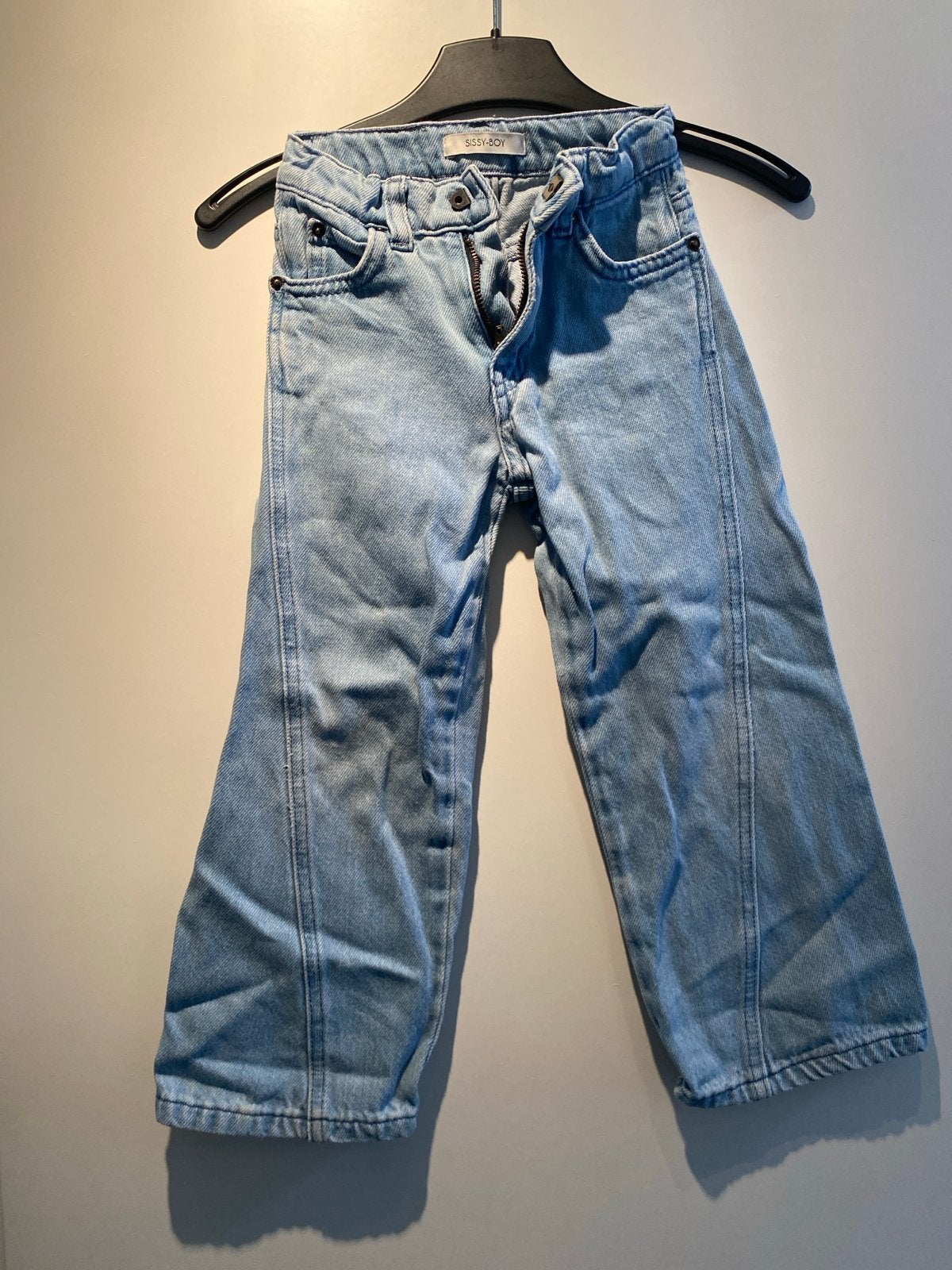 Sissy-Boy jeans, lichtblauw, maat 92, Ophalen, Zo goed als nieuw, Blauw, Overige jeansmaten