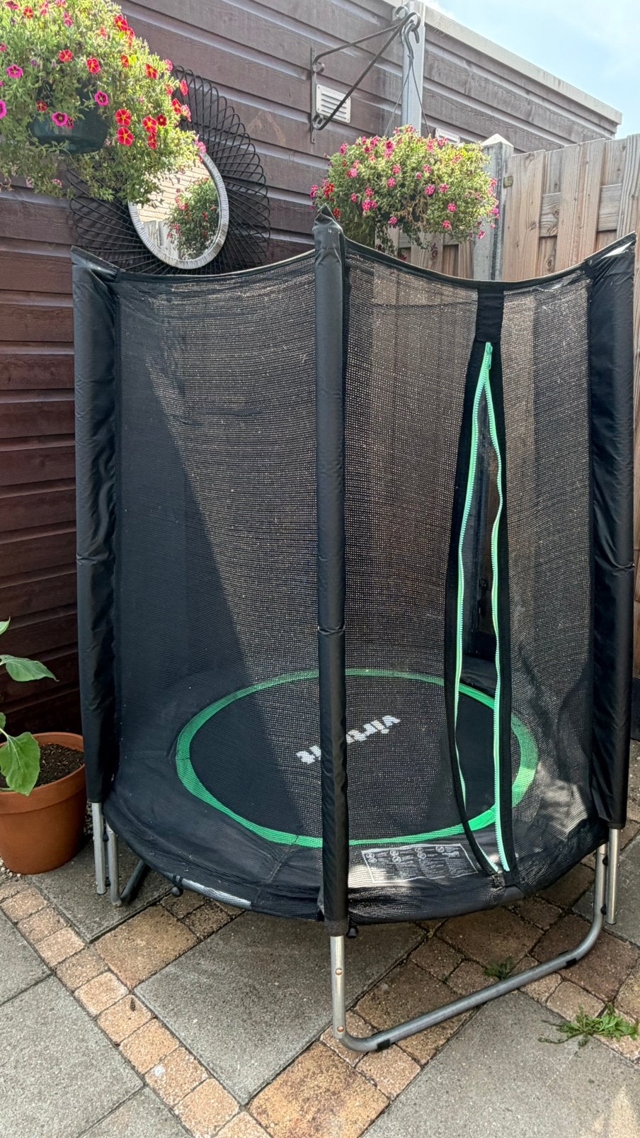 VirtuFit Trampoline met Veiligheidsnet, Kinderen en Baby's, Speelgoed | Buiten | Trampolines, Zo goed als nieuw, Ophalen