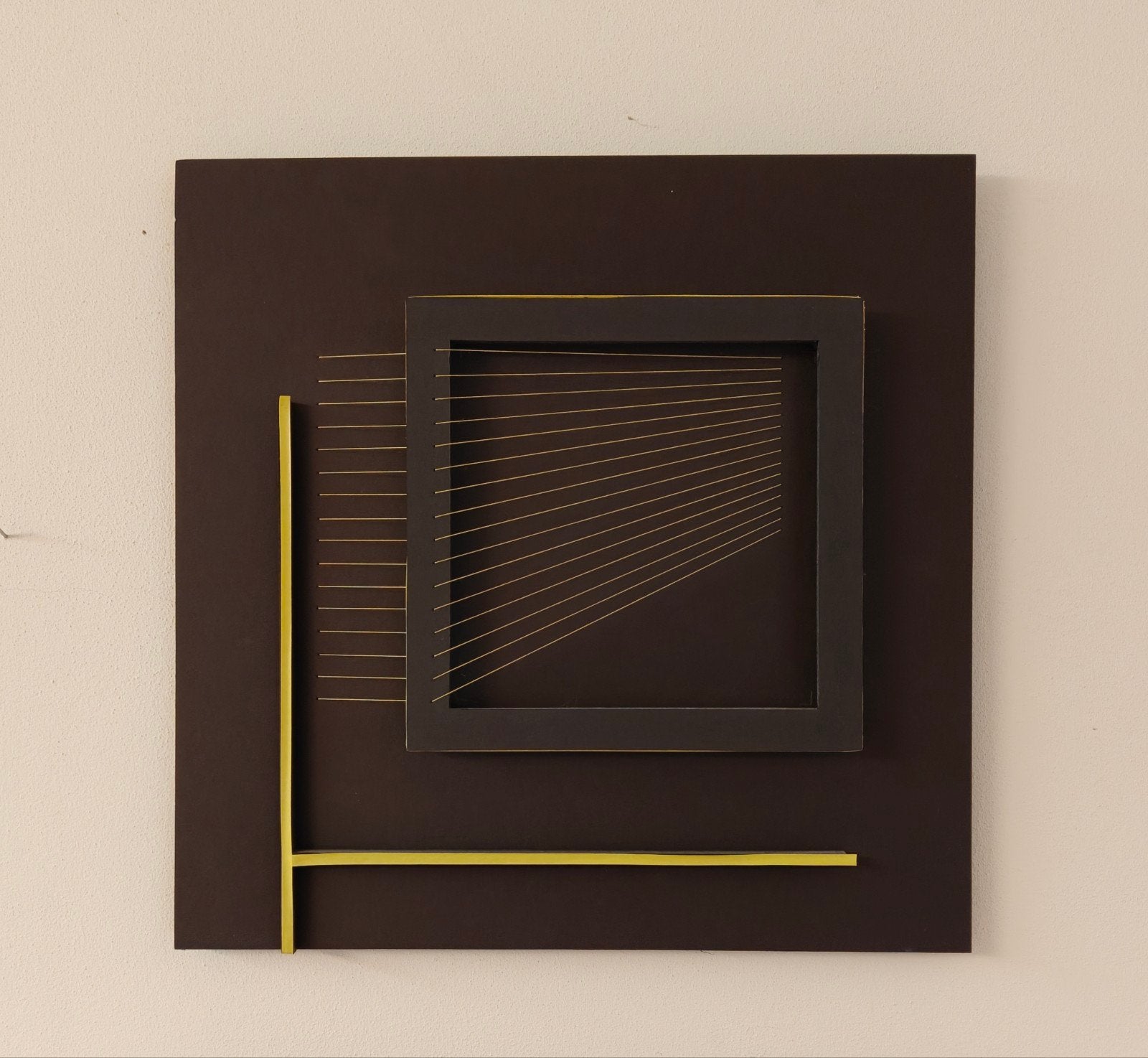 Geometrisch Reliëf / modern, Antiek en Kunst, Ophalen of Verzenden