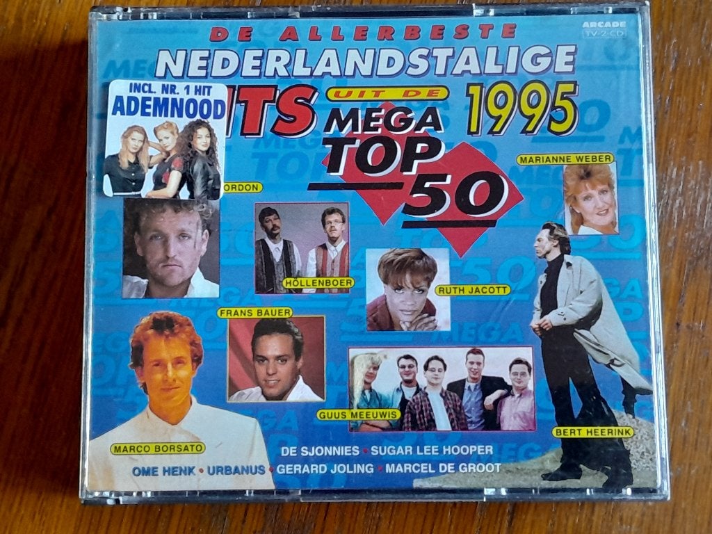 De Allerbeste Nederlandstalige Hits Uit De Mega Top 50 1995, Ophalen of Verzenden, Gebruikt, Levenslied of Smartlap