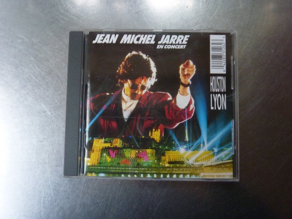 Jean Michel Jarre - En Concert / Houston-Lyon, Ambiënt of Lounge, Ophalen of Verzenden, Zo goed als nieuw, Album