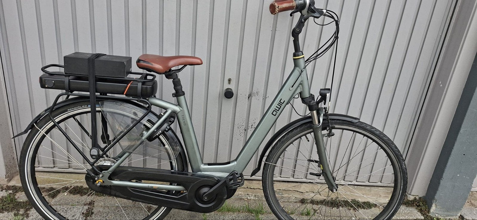 QWIC TREND N7 Middenmotor Elektrische Fiets 500 Wh accu 51cm, Versnellingen, Zo goed als nieuw, 50 tot 53 cm, Ophalen