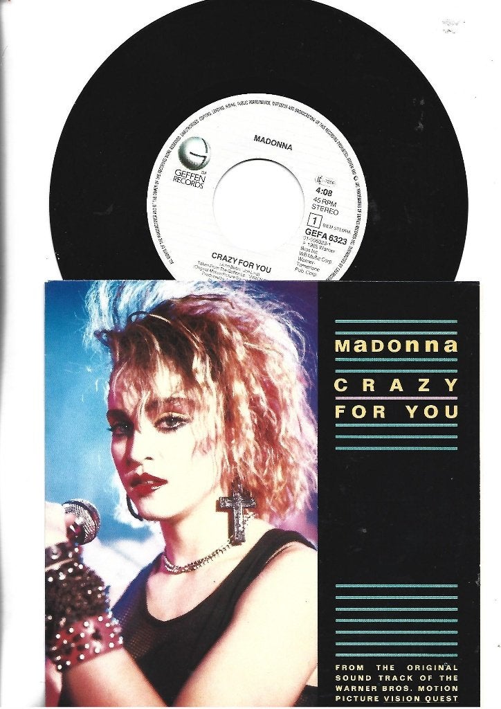 MADONNA SINGLE 7"+ CASSETTE +CONCERTKAARTJE 2008, 7 inch, Ophalen of Verzenden, Zo goed als nieuw, Pop