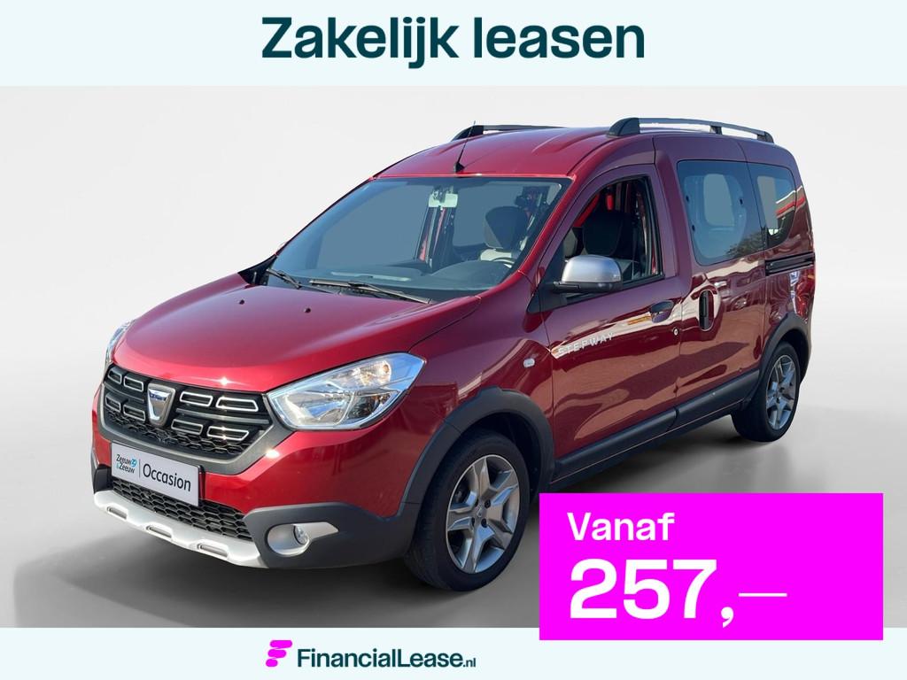 Dacia Dokker 1.3 TCe Ambiance *Navi+Camera*Airco*Cruise Cont, Voorwielaandrijving, Stof, Gebruikt, Euro 6
