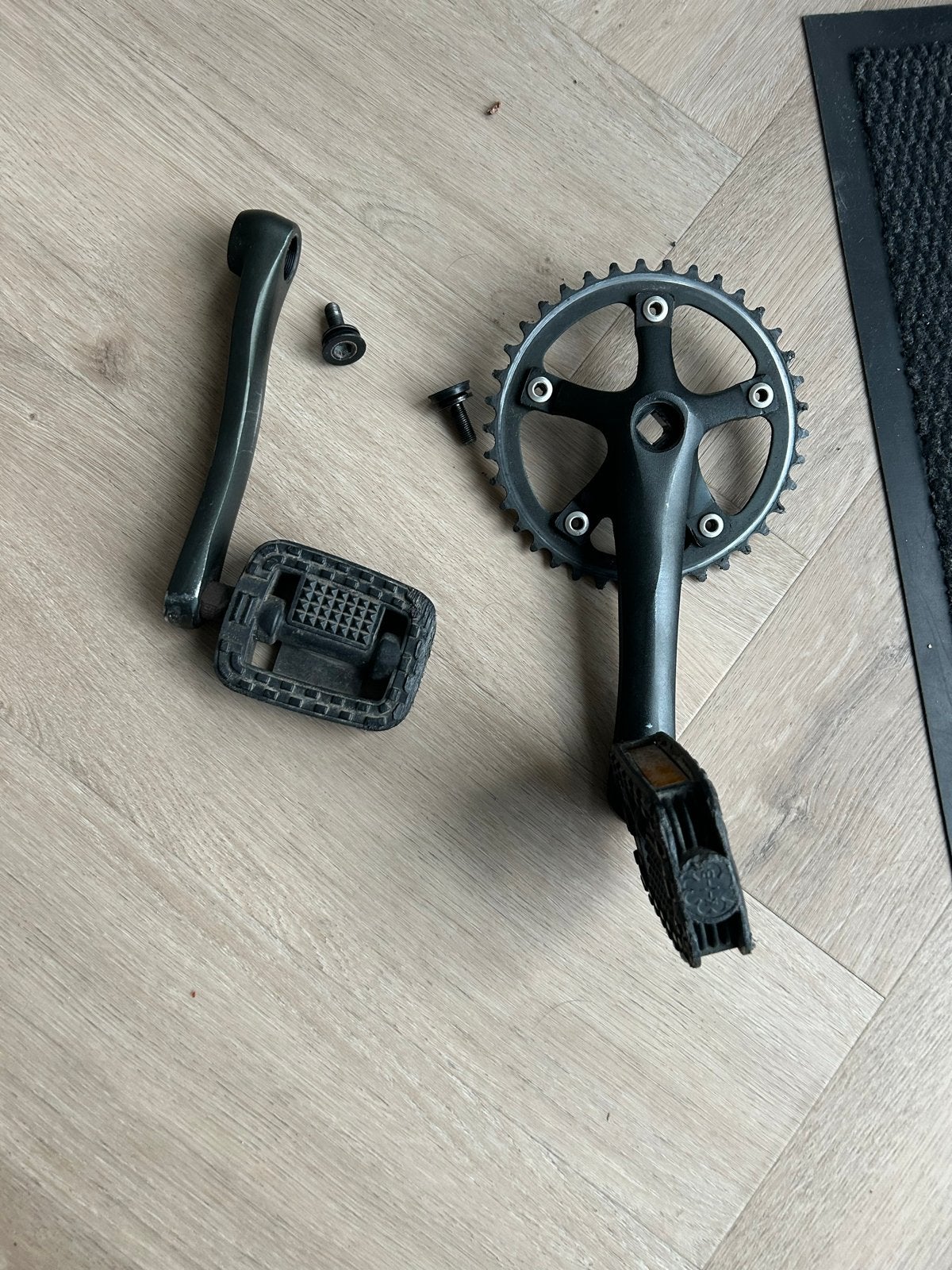 VanMoof S2 trappers met schroeven, Gebruikt, Kunststof, Ophalen, Elektrische fiets