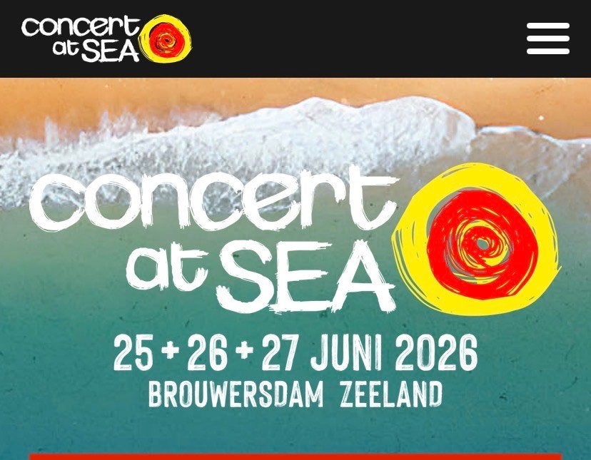 2 weekendkaarten concert at sea, Tickets en Kaartjes, Evenementen en Festivals, Twee personen