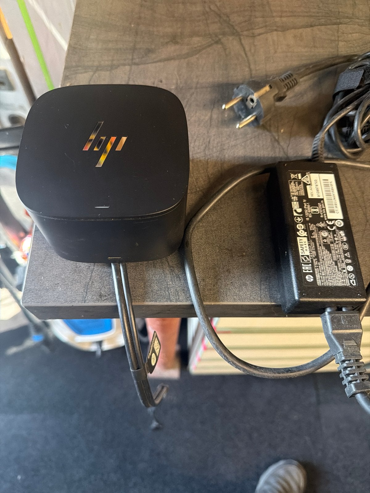 HP Dockingstation USB-C G5 met adapter - Zo goed als nieuw, Computers en Software, Ophalen of Verzenden, Zo goed als nieuw