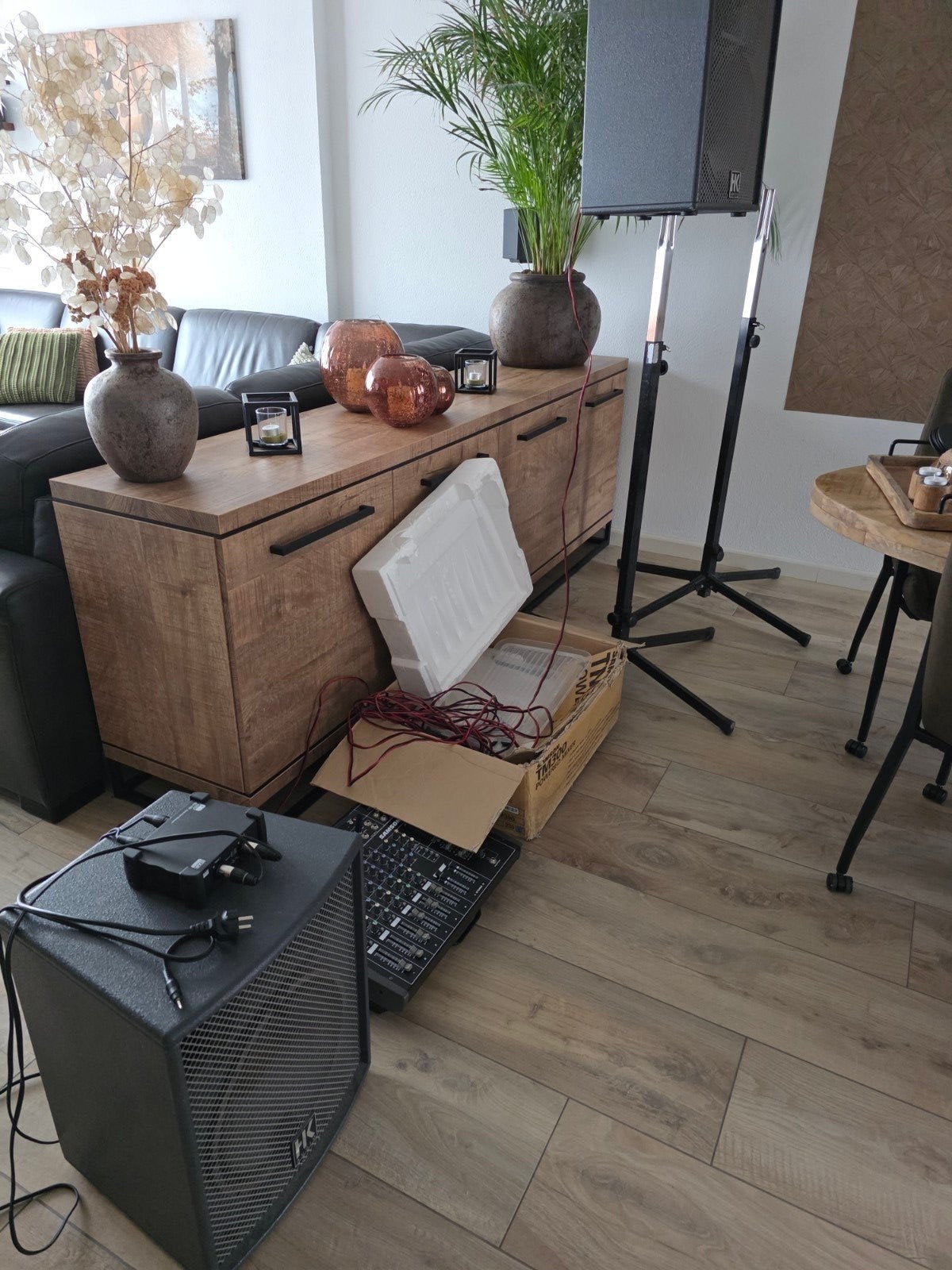 Mengpaneel met unieke org.  HK (Harman Kardon)  Classic de, Ophalen, Gebruikt, 5 tot 10 kanalen, Microfooningang