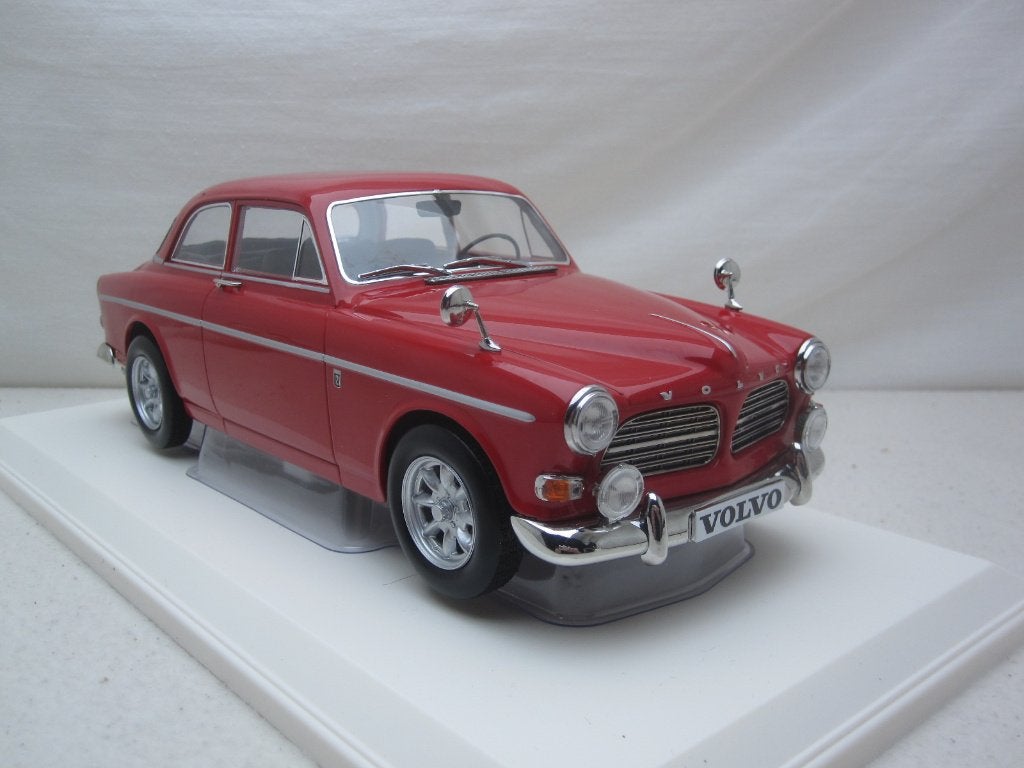 Volvo Amazon 123 GT 1968 Rood 1:18 Norev, Ophalen of Verzenden, Nieuw, Auto, Norev
