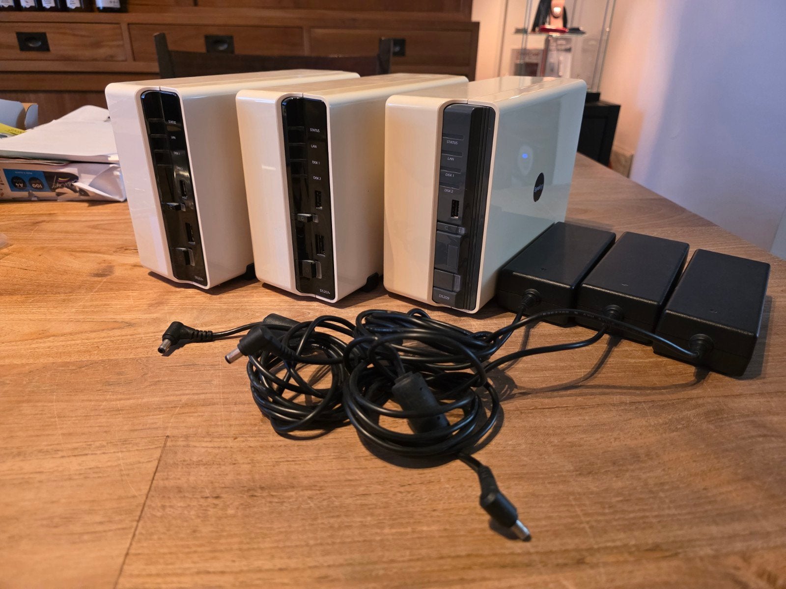 Synology DS209 en 2x DS207+ incl HDDs, Computers en Software, NAS, Ophalen of Verzenden, Gebruikt