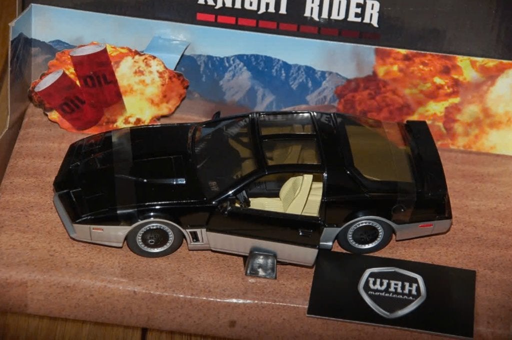 1:24 PONTIAC TRANS AM KNIGHT RIDER KARR Jada in box WRH, Hobby en Vrije tijd, Modelauto's | 1:24, Verzenden, Zo goed als nieuw